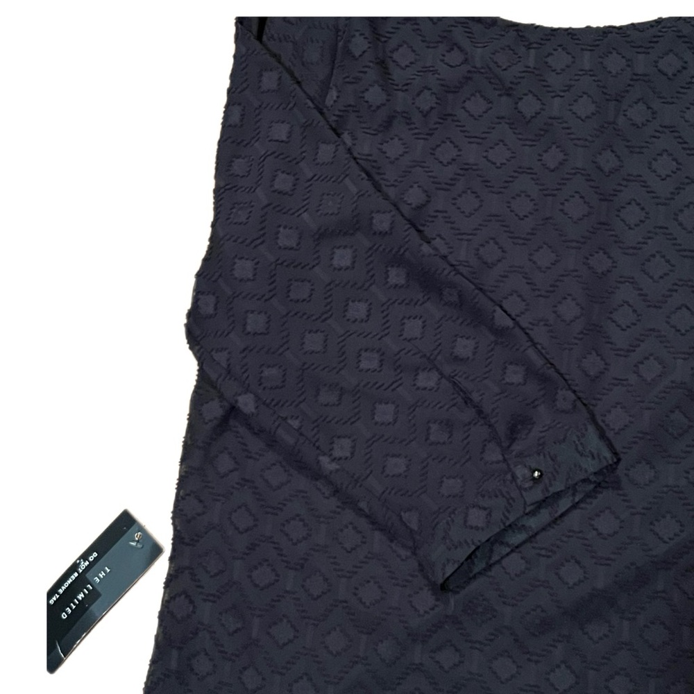 The Limited Black Textured Dress - Picture 5 of 6